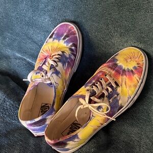 Vans Multicolor Tie-Dye Sneakers